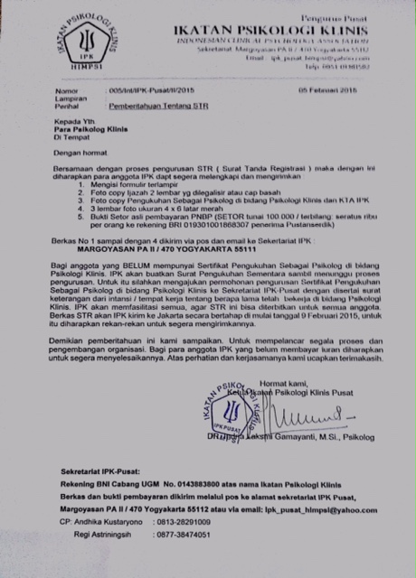 Surat Permohonan Aktif Kerja - Malacca w